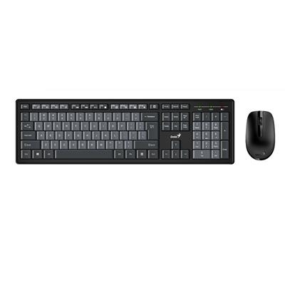 Combo Teclado + Mouse Wireless Genius KM-8200 Dual Color