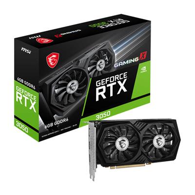 Placa De Video MSI GeForce RTX 3050 Gaming X 6G