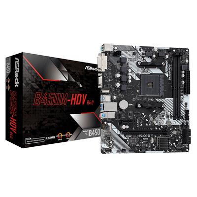 Motherboard AsRock (AM4) B450M-HDV R4.0