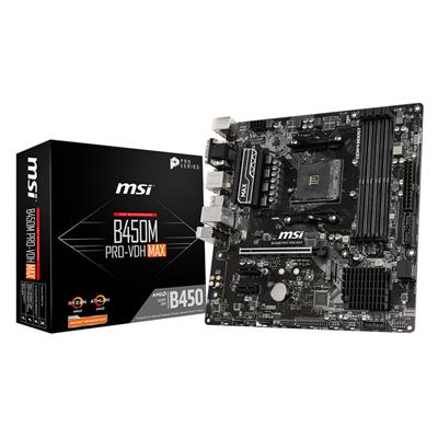 Motherboard MSI B450M PRO-VDH MAX AM4 DDR4