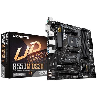 Motherboard (AM4) Gigabyte B550M DS3H DDR4