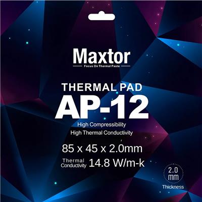 Pad Térmico Maxtor AP-12 85x45x2.0mm 14.8 W/mk