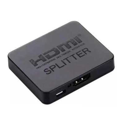 Adaptador Splitter HDMI 1x2 Netmak NM-HD6 Con Cable USB