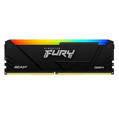 Memoria DDR4 Kingston Fury Beast RGB 16GB 3200MHz