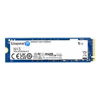 Disco SSD Kignston NV3 1TB M.2 NVMe 2280 PCIe 4.0 6000MB/s