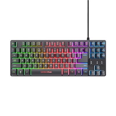 Teclado Gamer TKL Trust Thado GXT 833 Es Black